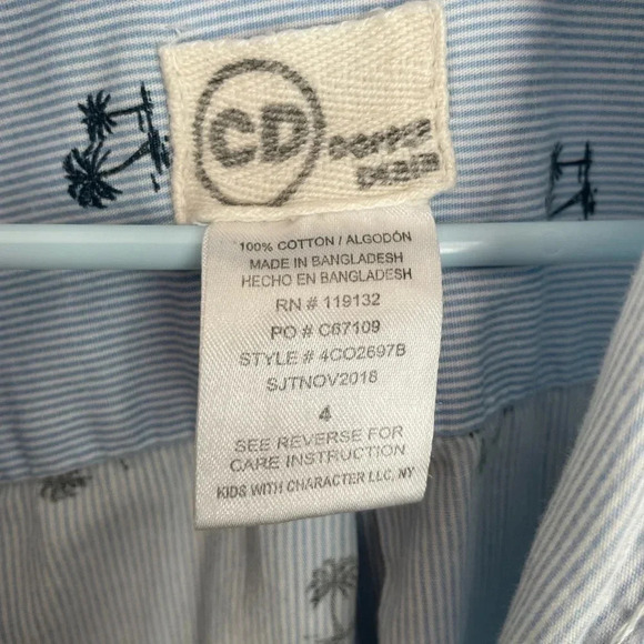 3 kids Button Down Shirts. Size 4T and 5T. Granimals NWT, Cat and Jack, and CD - Picture 12 of 12